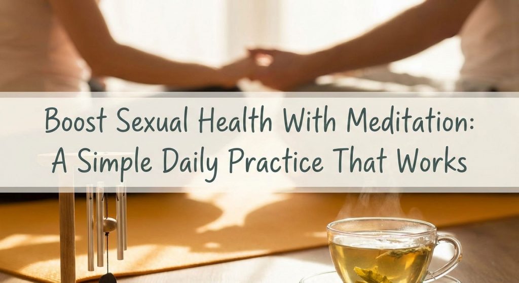 Discover how Meditation for Sexual Health can transform your intimacy, boost confidence, and resolve psychological