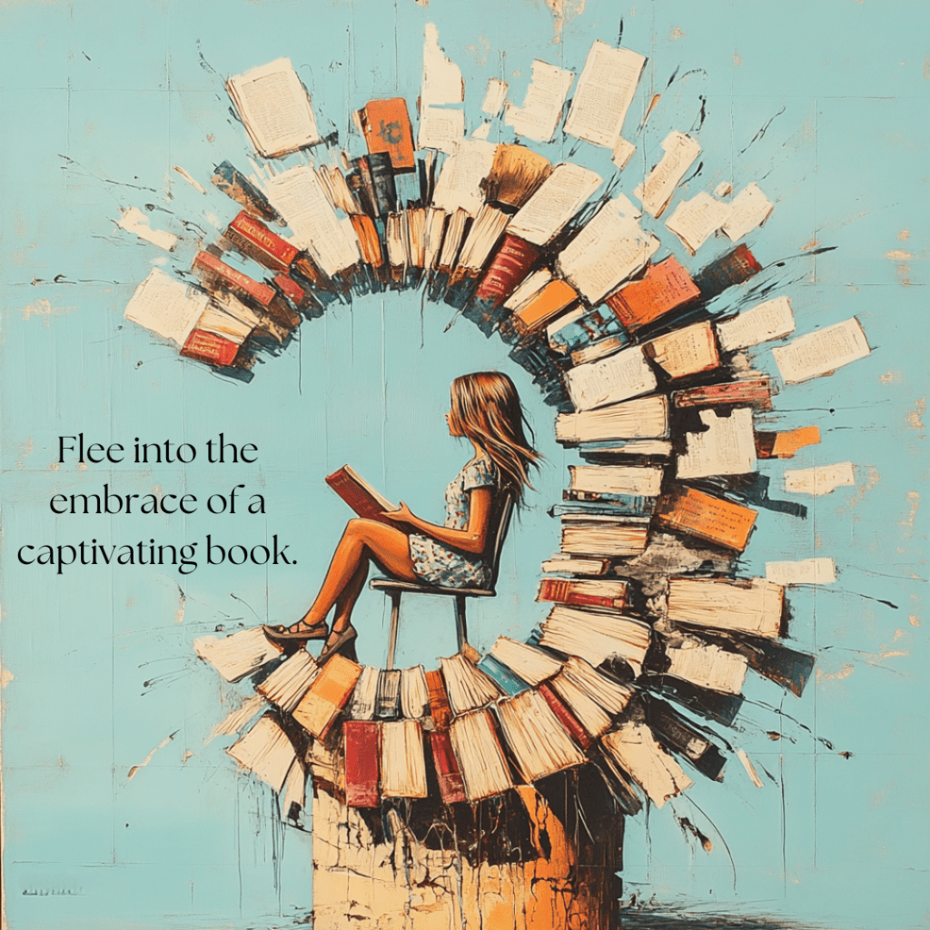 Refill your cup | Escape into a Good Book