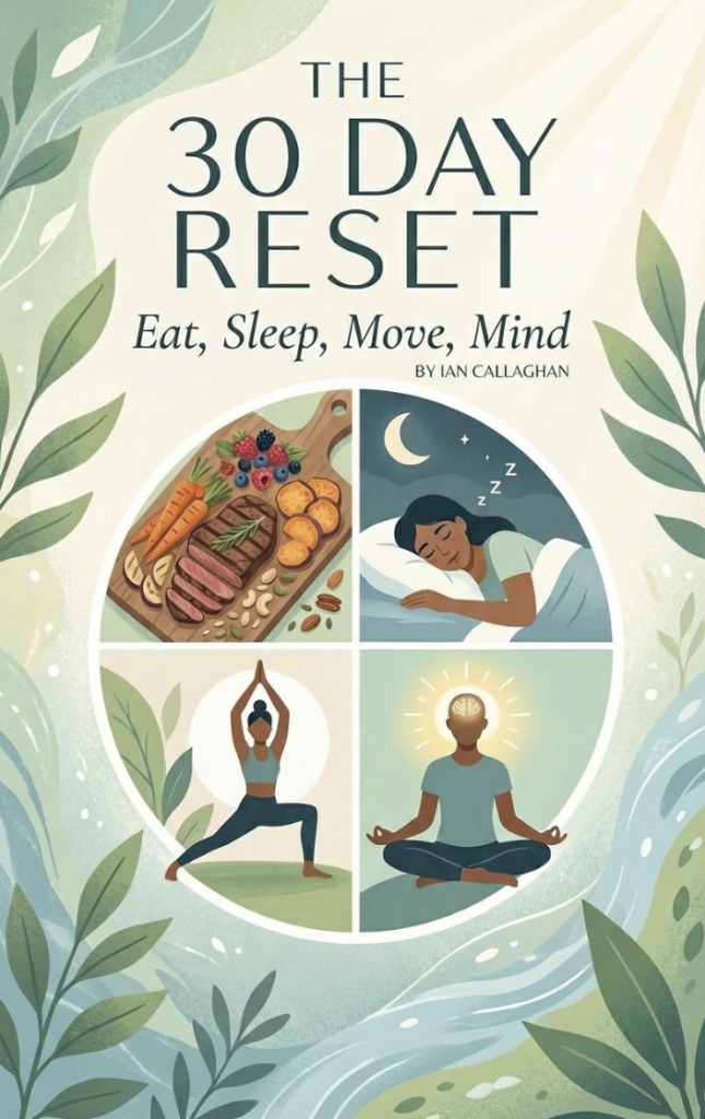 The 30-Day Reset: Reclaim Your Vitality, Rewire Your Mind, and Reboot Your Body (Digital Ebook)