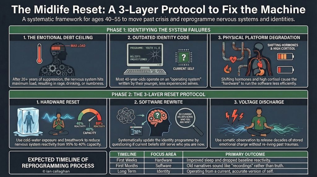 infograph for the midlife reset Ian Callaghan