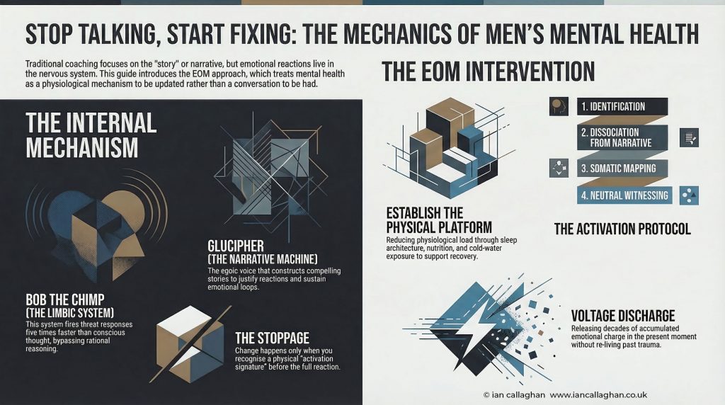 infograph for Heal Trauma Without Talking About It | Ian Callaghan