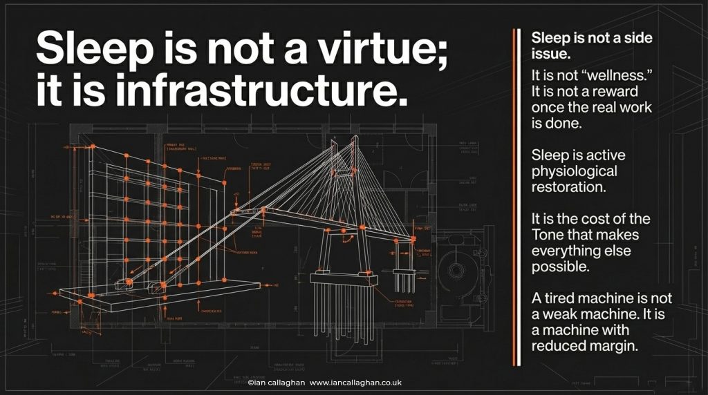 infograph of sleep debt willpower