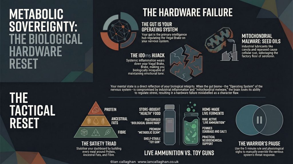 infograph on Why Your Mental Health Is a Hardware Failure by Ian Callaghan