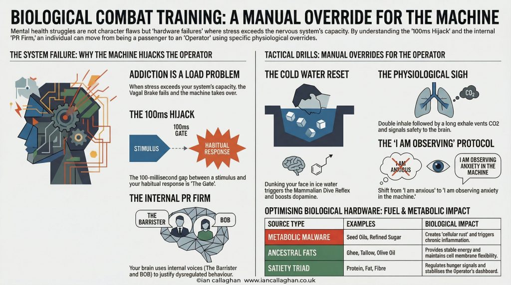 infograph displaying the methods for biological combat training