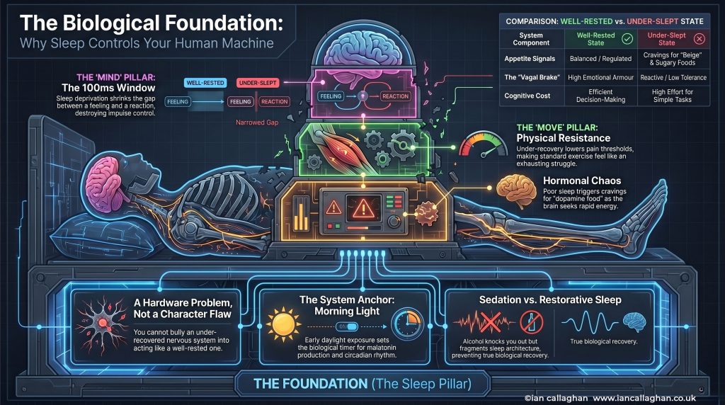 infograph on why sleep matters by ian callaghan